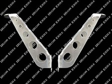 HEADLIGHT STANDS -- RBO -- Roadster Street Hot Rat Rod Model A T Bucket Brackets picture