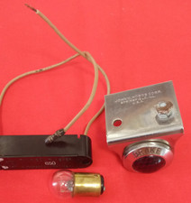 1955 1956 Chevy Accessory Emergency Brake Warning Light W/Flasher picture