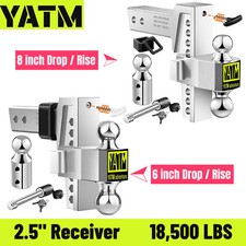 YATM Trailer Hitch Fits 2.5 Inch Receiver, 6