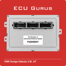 1999 Dodge Dakota 3.9L AT Engine Computer P56040037 