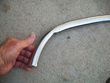1955-1961 Corvette Super RARE NICE GM Right Side Front Seat Rear Panel Molding. picture
