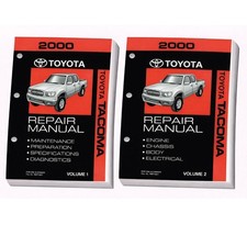 Shop Service Repair Manual fits 2000 Toyota Tacoma Engine Chassis Body picture