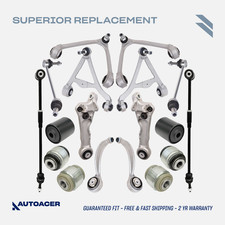 AUTOACER - 18p Front Rear Control Arms, Bushings, Links & Tie Rods for Jaguar XJ picture
