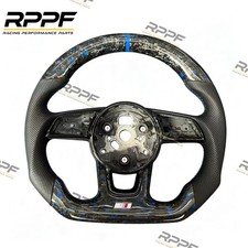 Custom Blue Flakes Forged Carbon Fiber for Audi B9 A3 A4 A5 S3 S4 S5 picture
