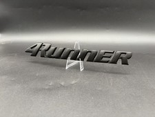 Black ABS Tailgate Emblem Badge for 1999-2002 Toyota 4Runner Premium Replacement picture