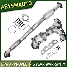 Front & Rear Catalytic Converter For 2007-2013 Nissan Altima 2.5L w/ Gasket EPA picture
