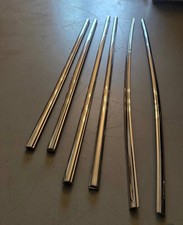 1940 Mercury Sedan Convertible STAINLESS MOLDINGS Original pair picture