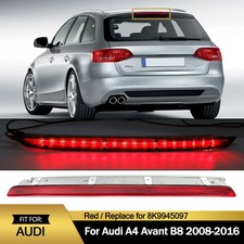 Rear 3rd Brake Light Third Stop Lamp 8K9945097 For Audi A4 S4 RS4 B8 Avant Red picture