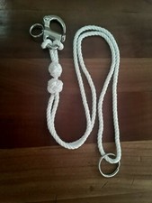 Deluxe US Navy/ Coast Guard Type Rigging Knife Lanyard picture