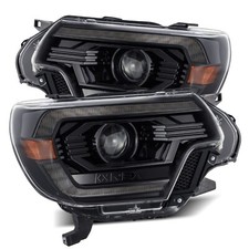 For 12-15 Toyota Tacoma Alpha Black Luxx LED Projector Headlamps Headlights picture