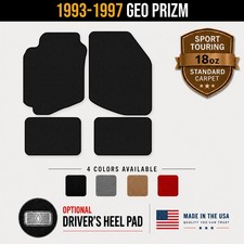 Avery Sport Touring Front & Rear Floor Mats for 1993-1997 Geo Prizm #2FF picture
