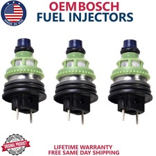 Genuine Flow Matched Bosch 3Pcs Fuel Injectors for 1989-1997 Geo Metro 1.0L I3 picture