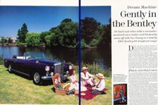 1961 Bentley S2 Drophead Coupe Dream Machine Review Report Print Car Article K68 picture
