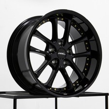 One 17x9 Vors AR5 5x114.3 30 Black Wheel Rim 73.1 picture