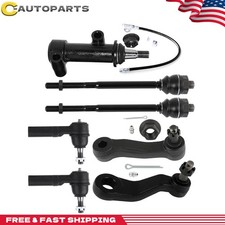 Steering Front Tie Rod Pitman Arm Idler Arm For 2001-2006 GMC Sierra 2500 3500 picture