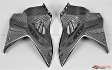 2015-2021 Kawasaki Ninja H2 Upper Tank Covers - 100% Carbon Fiber picture