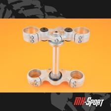00-02 2001 KTM LC4 640 Dual OEM Triple Tree Assembly Upper Lower Clamps Fork Bar picture