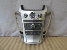 09-13 Cadillac CTS Coupe AM FM GPS Radio Climate Control Panel 25947726 14780434 picture