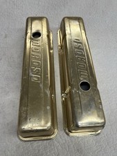 Moroso Gold SBC Vintage Valve covers Tall Chevy picture