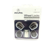 New Genuine Acura MDX Wheel Lock Nut Set Black (2022-2026) OE 08W42TZ5201 picture