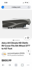 Adco All Climate HD Brand New RV Cover Fits 5th Wheel 37'1