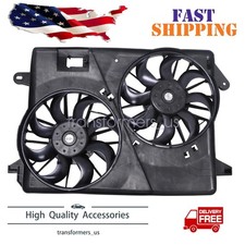 Radiator Fan For 2009-2023 Dodge Charger V6 3.6L V8 5.7L 6.1L 6.2L 6.4L picture