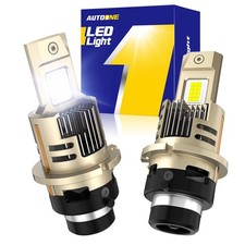 AUTOONE D2S D2R LED Headlight Hi Low Beam Bulb Conversion Kit Super White EOA picture