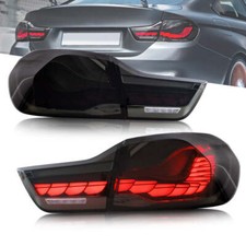 VLAND GTS OLED STYLE Smoked Tail Lights For 2014-20 BMW F32 F33 F36 F82 F83 Pair picture