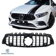 For 2019-2022 Mercedes Benz W177 A250 A45 AMG With black GTR Style Front Grille picture