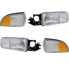 Headlight Kit For 91-96 Chevrolet Caprice with bulbs Driver and Passenger Side picture