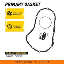 1-10Set Primary Cover O-Ring&Gasket For Harley XL883C XL1200L XL1200C 2007-2018 picture