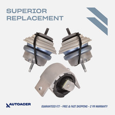 AUTOACER - 3p Front Engine Motor Mounts Rear Trans Mounts For Jaguar FType XJ XK picture