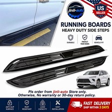 2PCS Aluminum Running Boards Side Step Bars Fits For Buick Enclave 2025-2026 picture