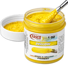 Fasco Epoxies Yellow Pigment for Gelcoats and Epoxies (1 oz) picture