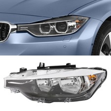 For 2016-2018 BMW 3 Series 320i 340i 330i Halogen Left Driver Headlight LED DRL picture
