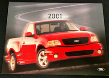 New Original 2001 Ford F-150 Lightning SVT Dealers Sales & Specs. Sheet Brochure picture
