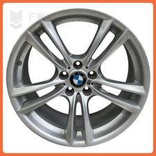 09-17 BMW 535i 550i 740i 750i 760i 20x10 Rear 303M OEM Wheel Rim CRACKED 7841824 picture