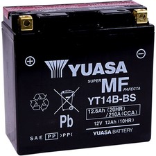 Yuasa Battery YT14B-BS Maintenance Free YUAM624B4 picture
