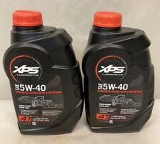 2-QTS XPS Lubricants SAE 5W40 Synthetic Blend 4T Oil PN #9779133  / #M1394J picture