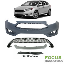 For 2015-2018 Ford Focus Front Lower Grille&Front Bumper Cover & Front Lips x 3 picture