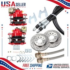 Disc Brake Conversion Kit Fits 10/12 Bolt for Complete Disc Brake Conversion Kit picture