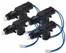 Zone Tech4-Pack Universal High Power Door Lock-Unlock Actuator 12-Volt Motor Kit picture