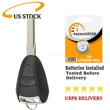 2 Buttons Smart Car Key for Porsche 911 Boxster S Cayman 2005 - 2012 Remote Fob picture
