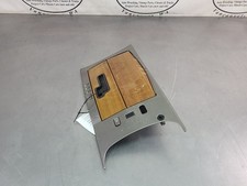 2004-09 Cadillac XLR Center Console Shifter Bezel / Cupholder, Light Woodgrain picture