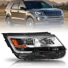 Fit 2016-2018 Ford Explorer Limited/XLT/Platinum LED DRL Passenger Headlight  picture