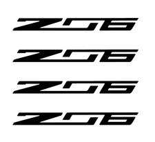 CHEVROLET CORVETTE Z06 Z07 Wheel Decals (Set of 4) picture
