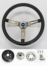 49-56 Ford Pick Up F100 F150 F250 F350 Black Steering Wheel 15