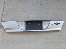 1998-2011 Ford Crown Victoria Trunk License Plate Panel SILVER  picture