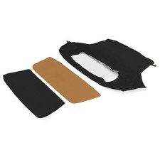 For 1994-1999 BMW E36 318i 323i 325i 328i M3 Convertible Soft Top w/Window Black picture