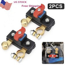 2Pcs 12V 24V Battery Disconnect Terminal Switch Kill Isolator Cut Off for Car RV picture